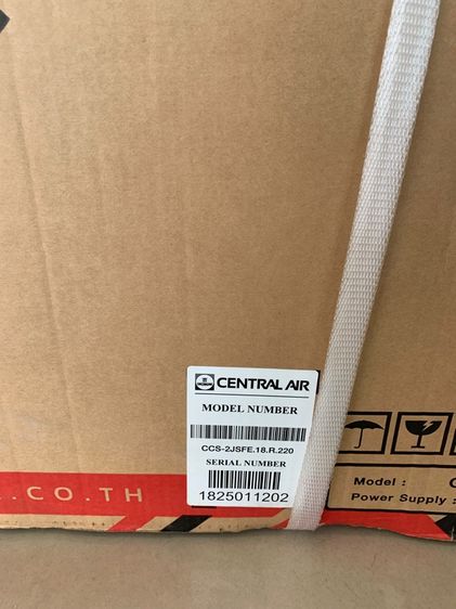 เครื่องปรับอากาศ Central Air รุ่น CFW-2JSFE.18  รูปที่ 3