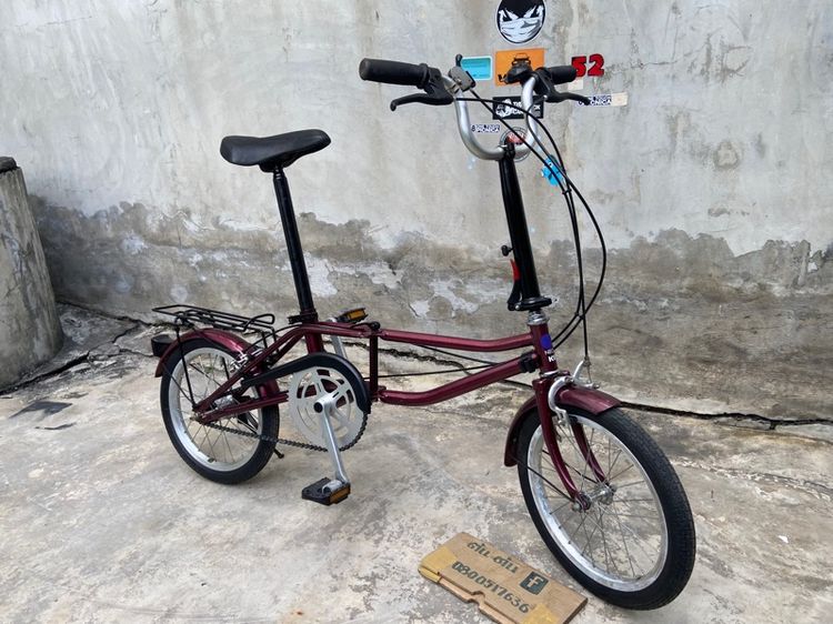 Neo bike ล้อ16นิ้ว เกียร์ดุม3สปีด สีเดิมมือสองญี่ปุ่น