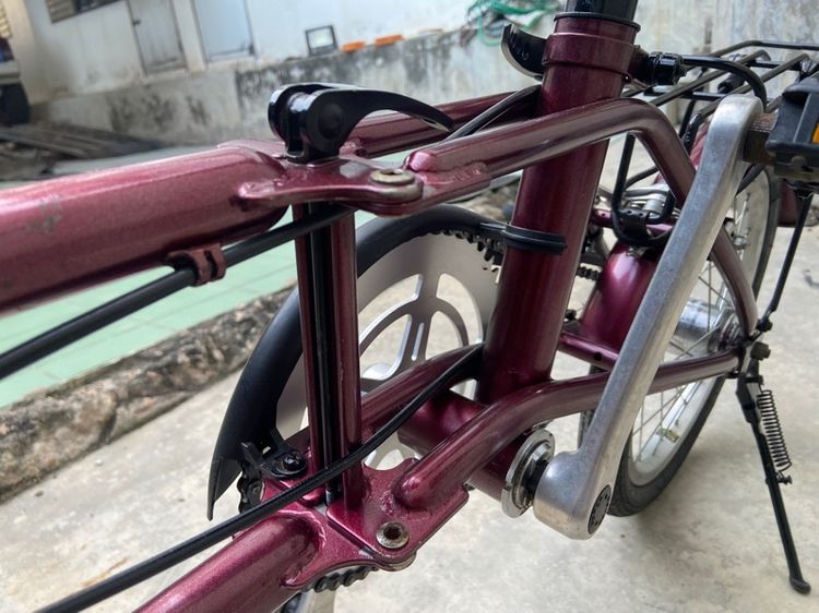 Neo bike ล้อ16นิ้ว เกียร์ดุม3สปีด สีเดิมมือสองญี่ปุ่น รูปที่ 9