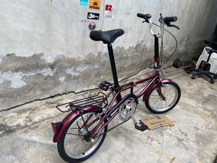 Neo bike ล้อ16นิ้ว เกียร์ดุม3สปีด สีเดิมมือสองญี่ปุ่น รูปที่ 2