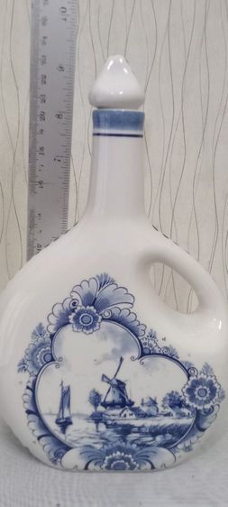 ขวดเหล้าเปล่าต่างประเทศ วินเทจ เซรามิกพอร์ซเลน รูปที่ 9