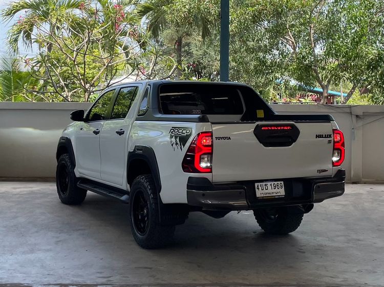 Toyota Hilux Revo 2023 Double Cab Prerunner 2x4 2.4 Rocco Pickup ดีเซล ไม่ติดแก๊ส เกียร์อัตโนมัติ ขาว รูปที่ 4