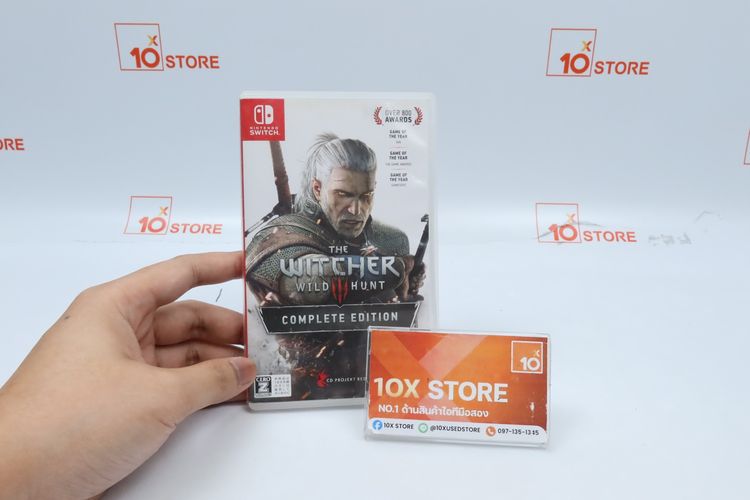 แผ่นเกม Nintendo switch The Witcher Wild Hunt Complete Edition - ID26030571