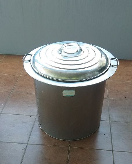 อุปกรณ์ร้านก๋วยเตี๋ยว หม้อก๋วยเตี๋ยวพร้อมแท่นวาง