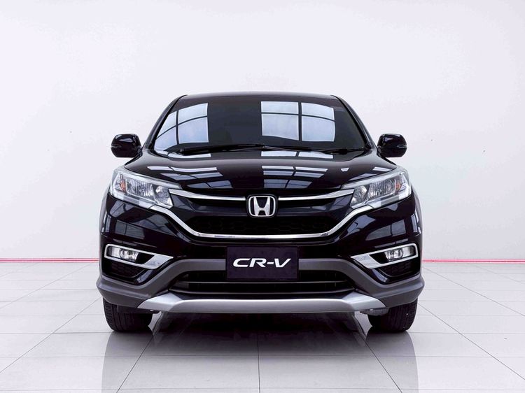 Honda CR-V 2015 2.0 E 4WD Utility-car เบนซิน ไม่ติดแก๊ส เกียร์อัตโนมัติ ดำ รูปที่ 3