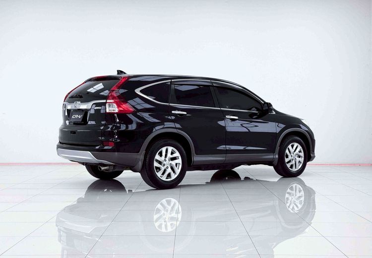 Honda CR-V 2015 2.0 E 4WD Utility-car เบนซิน ไม่ติดแก๊ส เกียร์อัตโนมัติ ดำ รูปที่ 4