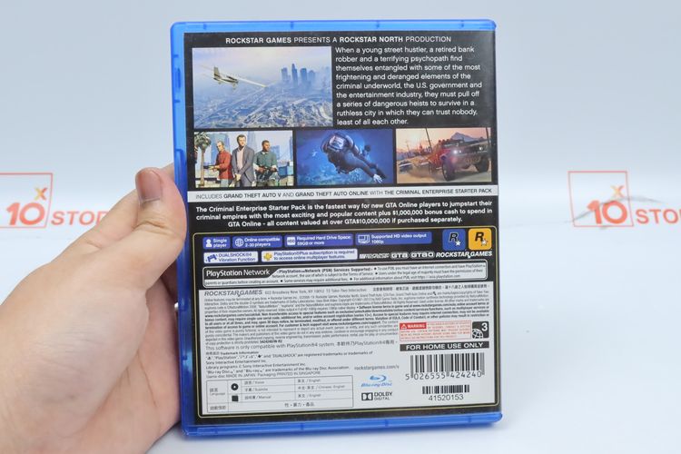 แผ่นเกม PS4 Grand Theft Auto V -ID26030575 รูปที่ 4