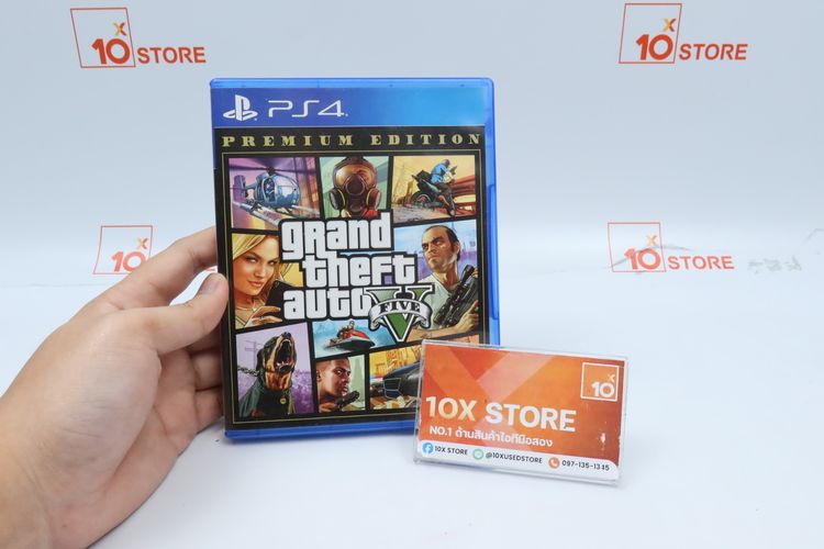 แผ่นเกม PS4 Grand Theft Auto V -ID26030575