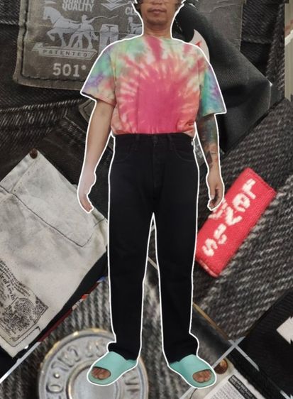 ลีวายส์ 501 Super Black👖🇺🇲 รูปที่ 18