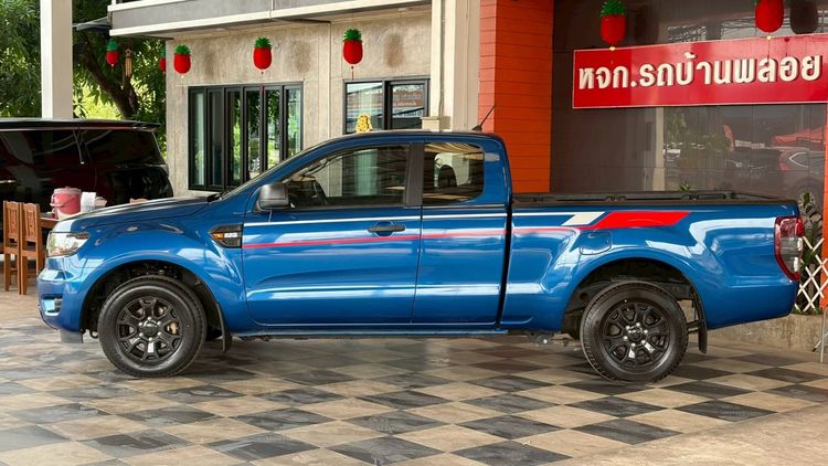 Ford Ranger 2021 2.2 XL Pickup ดีเซล ไม่ติดแก๊ส เกียร์ธรรมดา น้ำเงิน รูปที่ 4