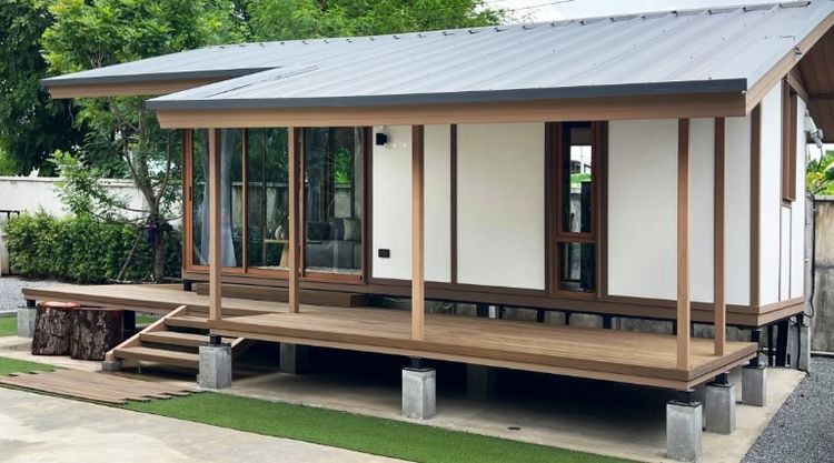 มีบางส่วน ขายบ้านสำเร็จรูป บ้านโมดูลาร์ สตูดิโอ 1ห้องน้ำ และระเบียงในตัว รับสร้างทั่วประเทศ รูปที่ 4