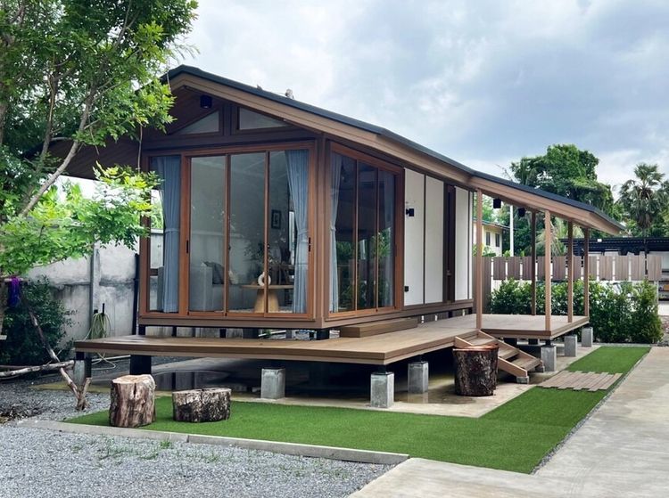 มีบางส่วน ขายบ้านสำเร็จรูป บ้านโมดูลาร์ สตูดิโอ 1ห้องน้ำ และระเบียงในตัว รับสร้างทั่วประเทศ รูปที่ 3