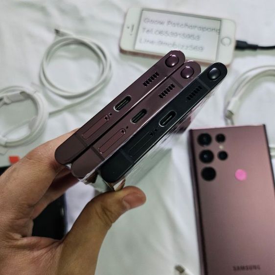 Samsung S22ultra 5G แรม12 256 512g 128g สีแดง ฟ้า เขียว เคลมจอและแบตศูนย์มาใหม่ เน้นใช้งานระยะยาว สภาพสวยๆทุกเครื่อง รูปที่ 15
