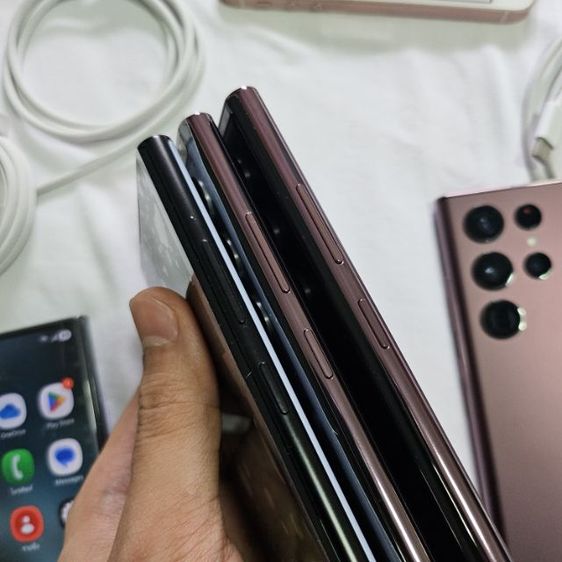 Samsung S22ultra 5G แรม12 256 512g 128g สีแดง ฟ้า เขียว เคลมจอและแบตศูนย์มาใหม่ เน้นใช้งานระยะยาว สภาพสวยๆทุกเครื่อง รูปที่ 14