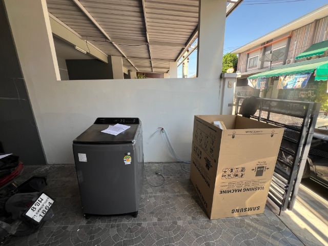 เครื่องซักผ้า Samsung 19 โล ใหม่ไม่ค่อยได้ใช้งาน ราคา 7,800 บาท ต่อรองได้ใช้เองขายเอง รูปที่ 2