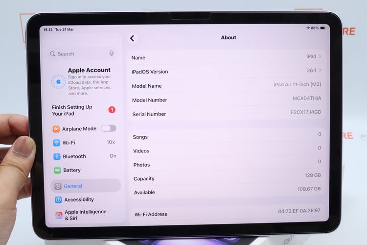iPad Air M3 11" 128GB WiFi - ID26030578 รูปที่ 3