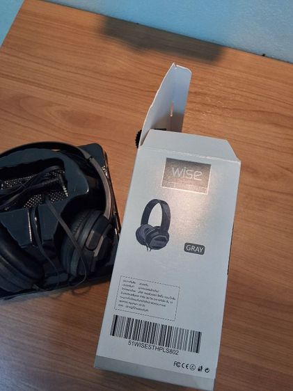 หูฟังครอบหูมีสาย Wise Base on discovery stereo hiding headphone รูปที่ 6