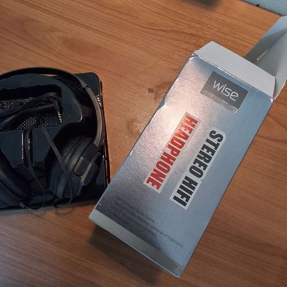 หูฟังครอบหูมีสาย Wise Base on discovery stereo hiding headphone รูปที่ 3