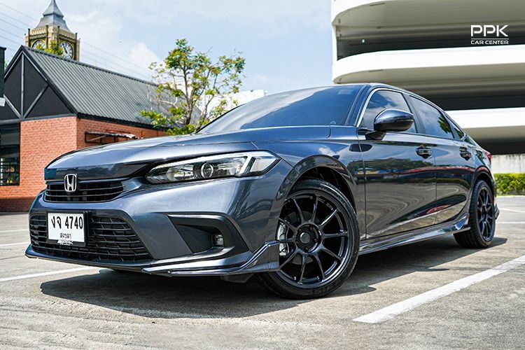 รถ Honda Civic 1.5 Turbo EL สี ขาว