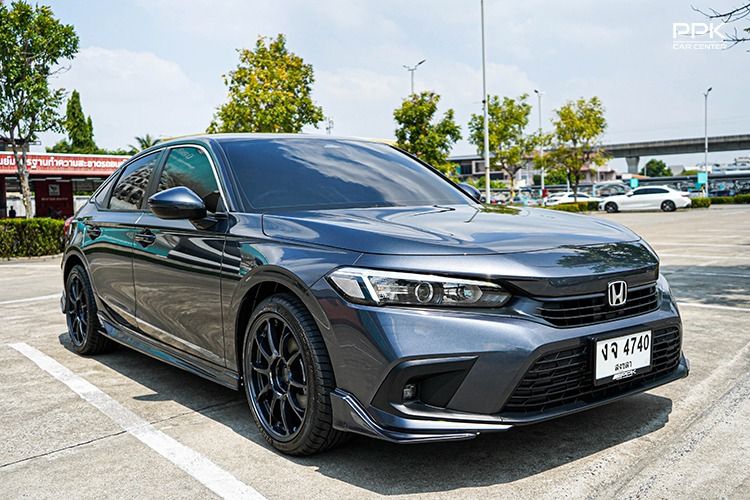 Honda Civic 2021 1.5 Turbo EL Sedan เบนซิน ไม่ติดแก๊ส เกียร์อัตโนมัติ ขาว รูปที่ 3