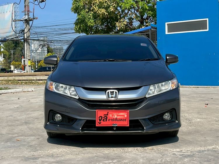 Honda City 2015 1.5 Sv i-VTEC Sedan เบนซิน ไม่ติดแก๊ส เกียร์อัตโนมัติ เทา รูปที่ 3