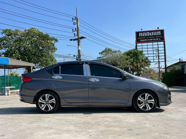 Honda City 2015 1.5 Sv i-VTEC Sedan เบนซิน ไม่ติดแก๊ส เกียร์อัตโนมัติ เทา รูปที่ 4
