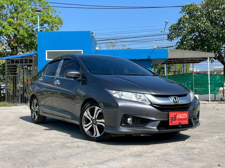 Honda City 2015 1.5 Sv i-VTEC Sedan เบนซิน ไม่ติดแก๊ส เกียร์อัตโนมัติ เทา รูปที่ 2
