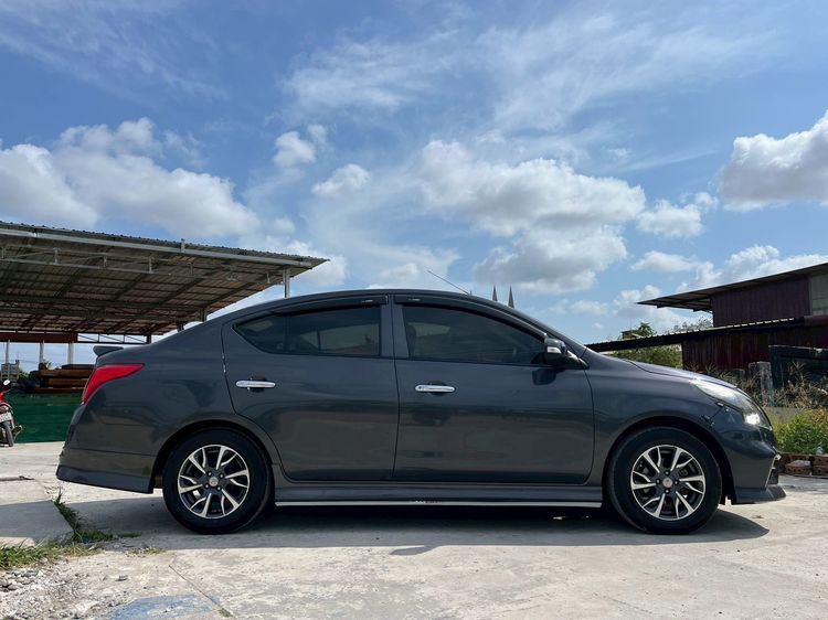 Nissan Almera 2019 1.2 E Sportech Sedan เบนซิน ไม่ติดแก๊ส เกียร์อัตโนมัติ เทา รูปที่ 4