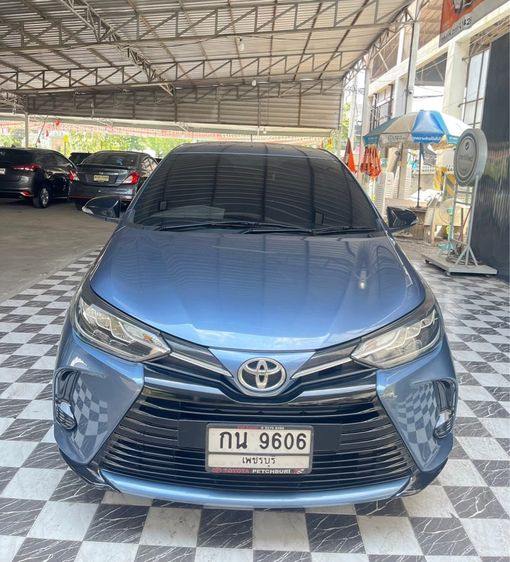 รถ Toyota Yaris ATIV 1.2 Sport สี น้ำเงิน