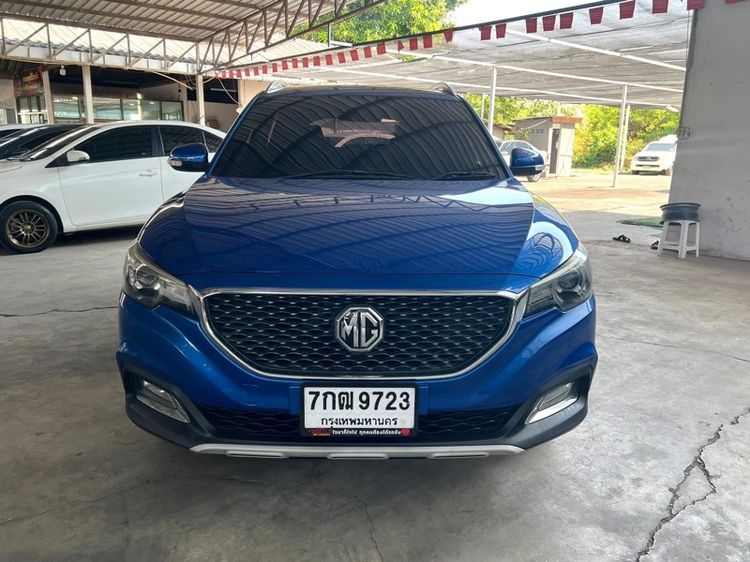 รถ MG ZS 1.5 X สี น้ำเงิน