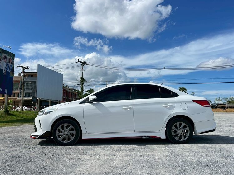 Toyota Vios 2018 1.5 E Sedan เบนซิน ไม่ติดแก๊ส เกียร์อัตโนมัติ ขาว รูปที่ 4