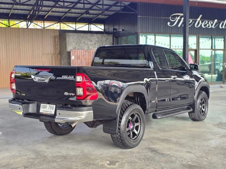 Toyota Hilux Revo 2020 Smart Cab 2.4 Mid Prerunner Pickup ดีเซล ไม่ติดแก๊ส เกียร์ธรรมดา ดำ รูปที่ 4