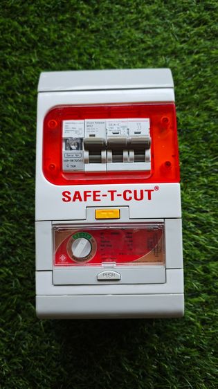 อุปกรณ์วงจรไฟฟ้าเเละอะไหล่ กันดูด 2P 50A SPECIAL A เซฟทีคัท SAFE-T-CUT