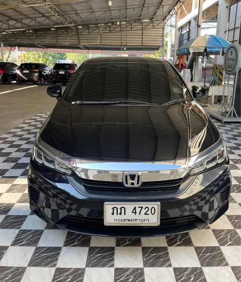 รถ Honda City 1.0 S สี ดำ