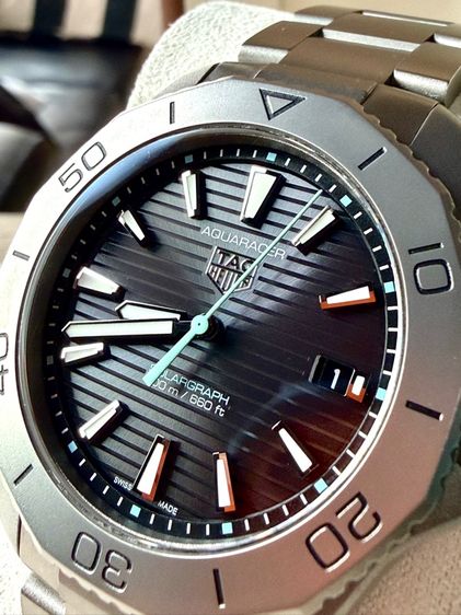 TAG Heuer Aquaracer Professional  Solargraph Titanium  รูปที่ 8