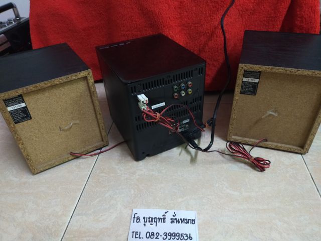 วิทยุPanasonic  เล่น  CD ได้  FM ได้ คลื่นชัด มีรีโมท เสียงดี  มีเล่นได้หลายอย่าง แต๋ ผมลองได้แค่ CD กับ FM รูปที่ 8