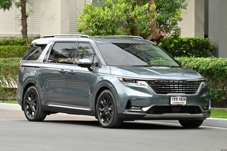 Kia Carnival 2024 2.2 SXL Van ดีเซล ไม่ติดแก๊ส เกียร์อัตโนมัติ ฟ้า รูปที่ 2
