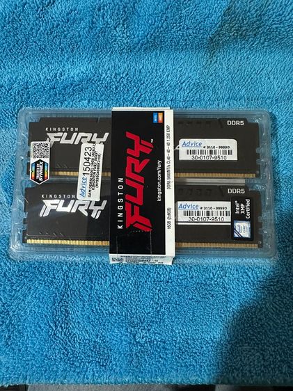 Ram Kingston FURY BEAST DDR5 16GB (8GBx2) Bus 5600 แค่แกะซีล ประกัน LT