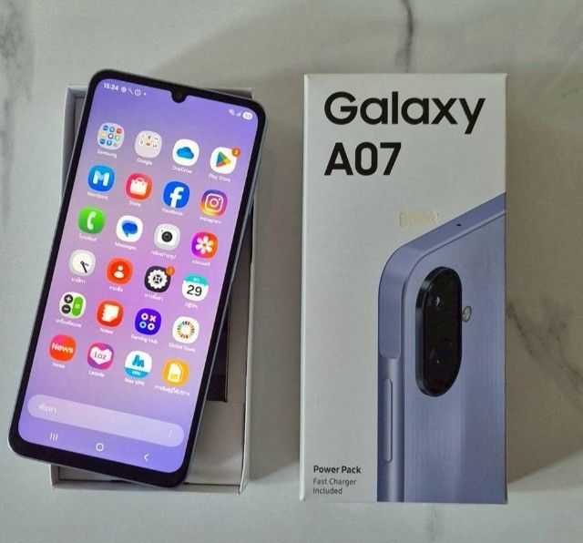 Samsung Galaxy A07 เครื่องใหม่มีตำหนิ ของแท้ ศูนย์ไทย  มีประกัน สี Light Violet ราคาเพียง  รูปที่ 5