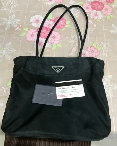 PRADA ของแท้ สีดำ สภาพดี รูปที่ 15