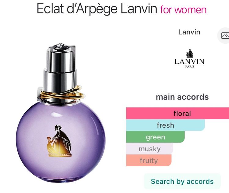 Lanvin Eclat D'Arpege EDP 50 ml (No Box)  น้ำหอมแบรนด์แท้ ส่งฟรีี รูปที่ 2