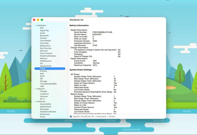 MacBook Air 13-inch M1,2020 Ram8GB SSD512GB SpaceGray รูปที่ 13