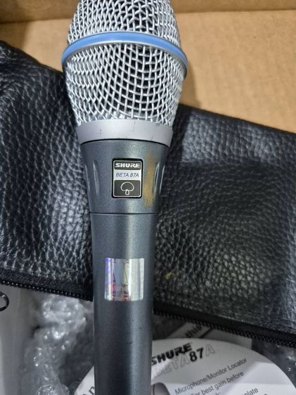 SHURE  BETA 87A
ของมหาจักรแท้  ของใหม่ ไม่เคยผ่านการใช้งาน 
ขายตัวละ  7,000 บาท  