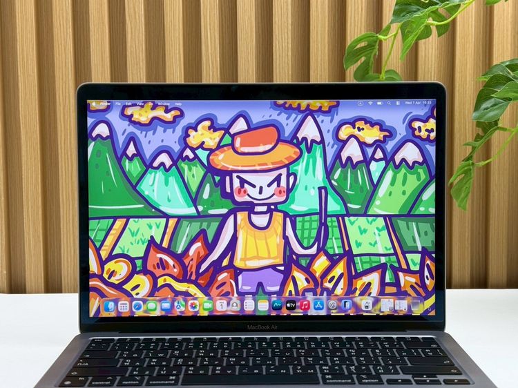 MacBook Air 13-inch M1,2020 Ram8GB SSD512GB SoaceGray รูปที่ 4