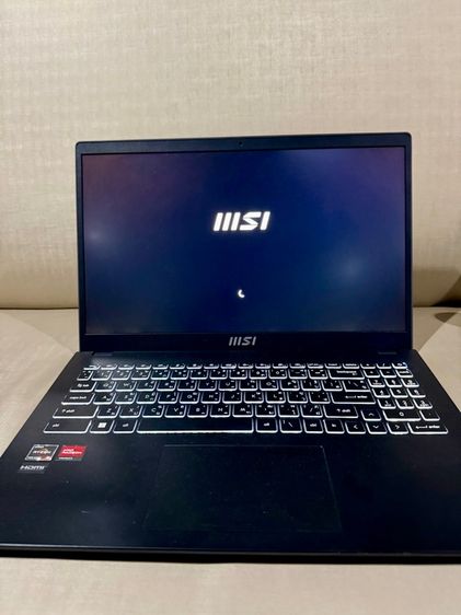 Notebook MSI Modern 15 Ryzen 5 SSD 512GB สภาพดี อุปกรณ์ครบ รูปที่ 2