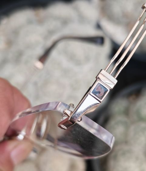 กรอบแว่น Vintage Primus Megane Ichiba Rimless Japan สวยและหายากมาก ราคาแบ่งปันครับ รูปที่ 11