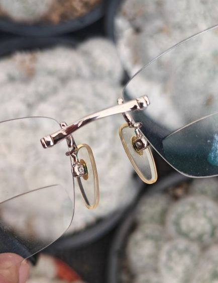 กรอบแว่น Vintage Primus Megane Ichiba Rimless Japan สวยและหายากมาก ราคาแบ่งปันครับ รูปที่ 9