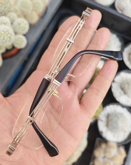 กรอบแว่น Vintage Primus Megane Ichiba Rimless Japan สวยและหายากมาก ราคาแบ่งปันครับ รูปที่ 3