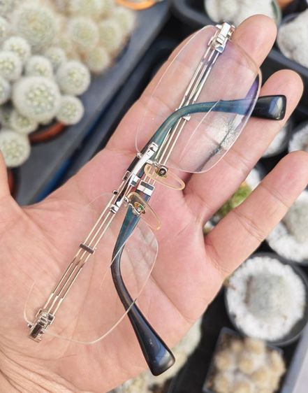 กรอบแว่น Vintage Primus Megane Ichiba Rimless Japan สวยและหายากมาก ราคาแบ่งปันครับ รูปที่ 2