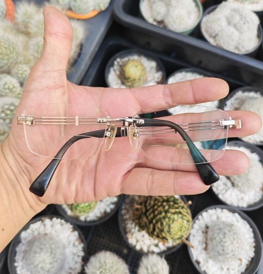 กรอบแว่น Vintage Primus Megane Ichiba Rimless Japan สวยและหายากมาก ราคาแบ่งปันครับ